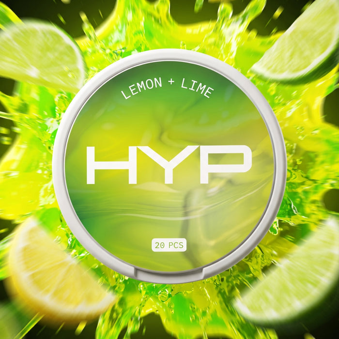 HYP Lemon + Lime Energy Pouches