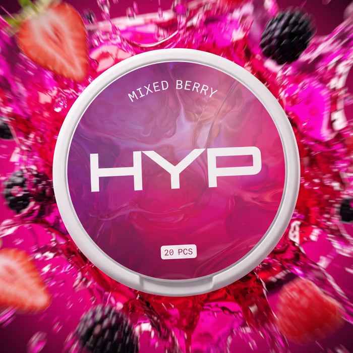 HYP Mixed Berry Energy Pouches